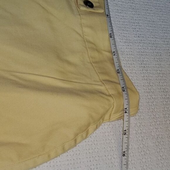 Chico's Design Eden Raffia High Waisted Sz.1 Pants Zippered Side Slit w Pockets - Picture 9 of 12